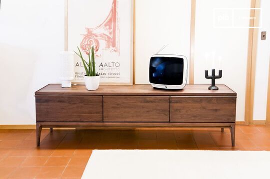 Meuble TV en noyer