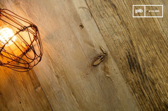 Grande table basse en bois massif